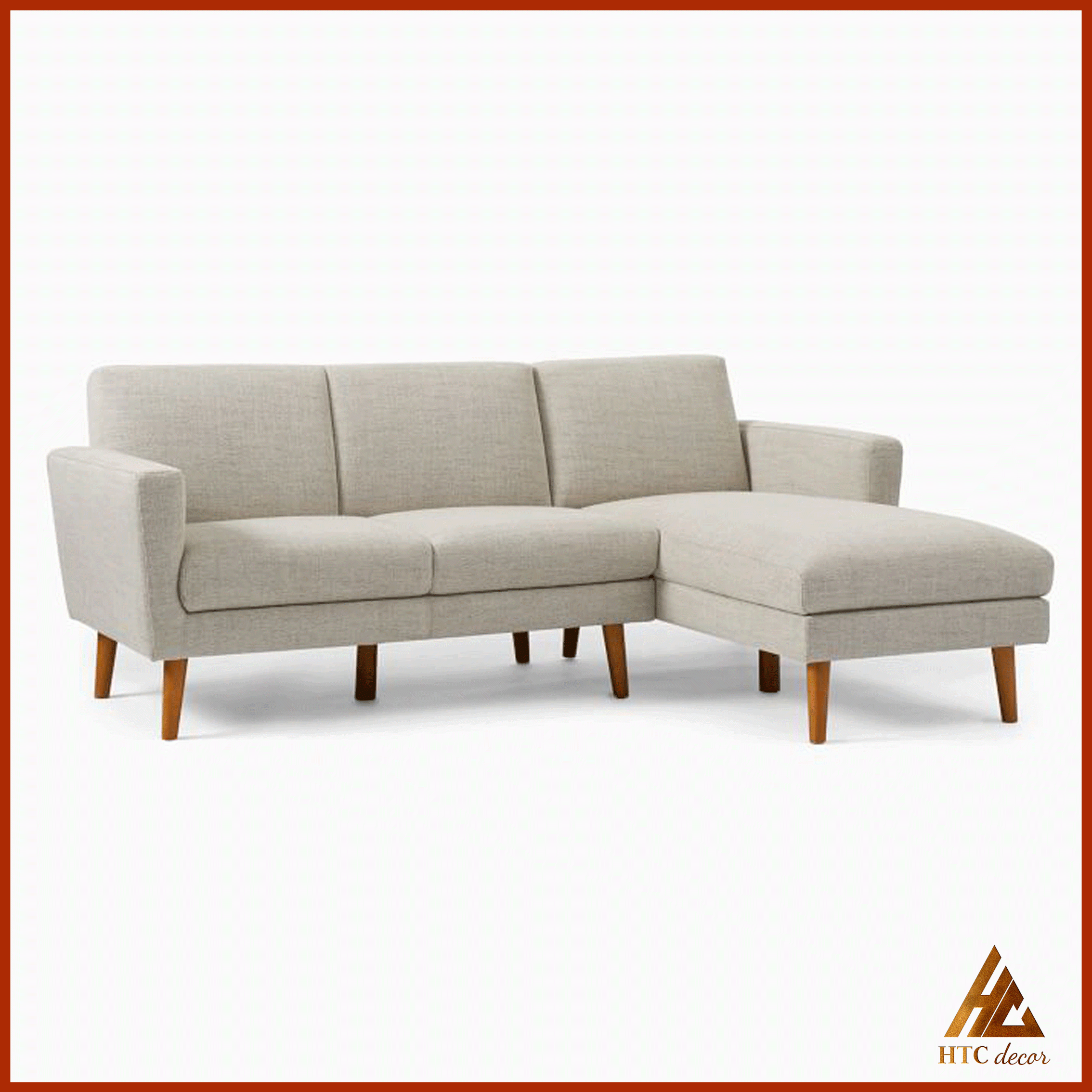 Ghế Sofa Góc L Oliver Vải Bố